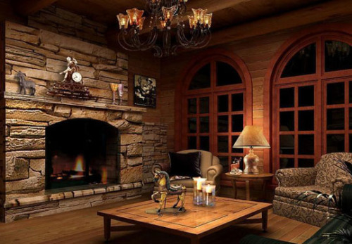 Fireplace screen sets beautiful and functional in one