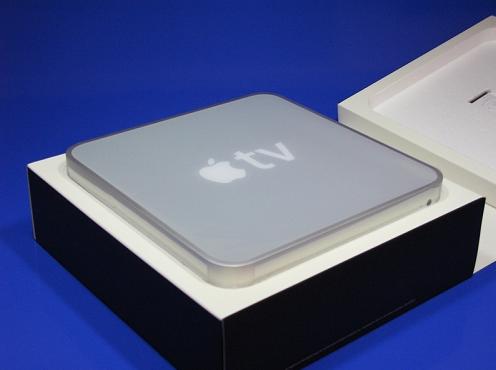 "Steve Jobs" hints AppleTV Apple's share price rose