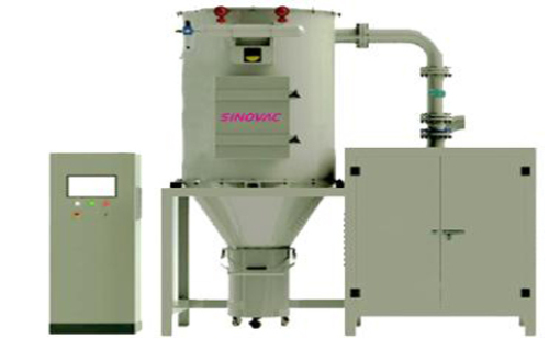Negative pressure cleaning system--solutions to the port loading and unloading dust problem