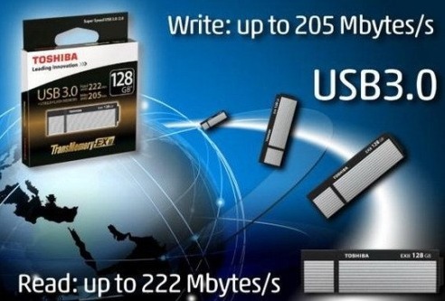 Toshiba pushes new USB3.0 U disk