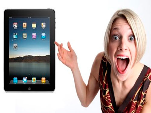 Top five exaggerated technology products iPad in column