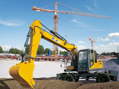 10 XCMG high-end excavators landed in the United States