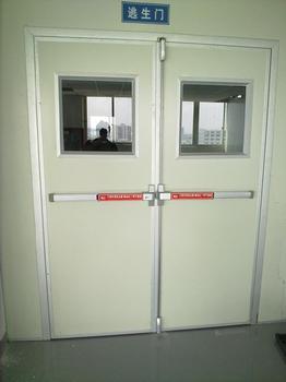 Multifunctional automatic escape fire door working principle