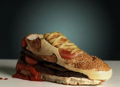 Nike Plays New Patterns Launches "Hamburger" Sneakers