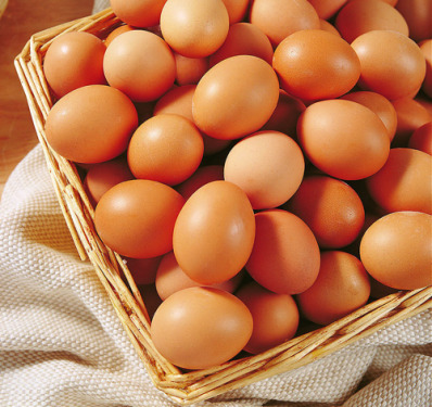 The market supply surged. The price of eggs dropped to about 4