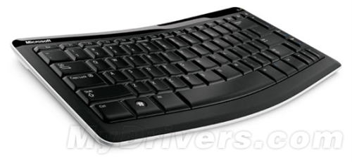 Microsoft's new push wireless keyboard Compatible with iPad and Android tablet