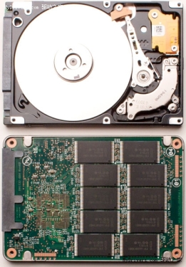 Solid-state drives and mechanical hard drives: You turn left and I turn right