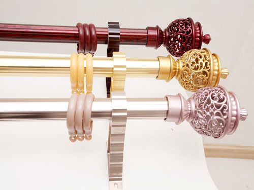 The curtain rod installation method