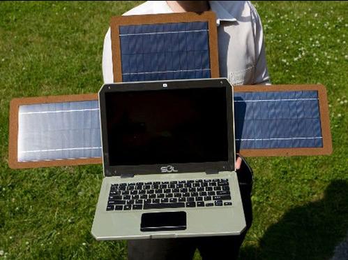 Sol notebook can charge with the sun