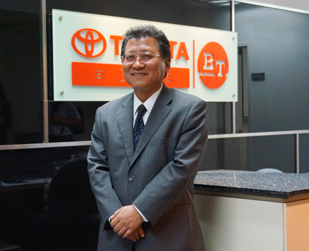 Toyota Forklift Focuses on Watanabe Takashi in the Chinese Market