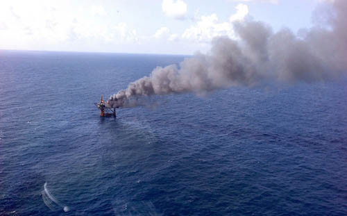 Another Borehole Explosion in the Gulf of Mexico No Oil and Gas Leaks