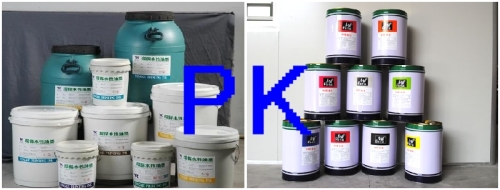 Water based ink PK alcohol soluble ink