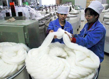 Is China's textile industry turning point going?