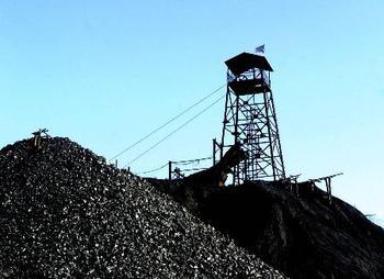 Coal production in the first quarter showed negative growth