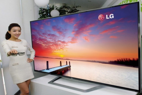 LG to Demonstrate 84-inch 4K Resolution TV at CES 2012