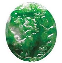 Emerging auspicious items in jadeite jade