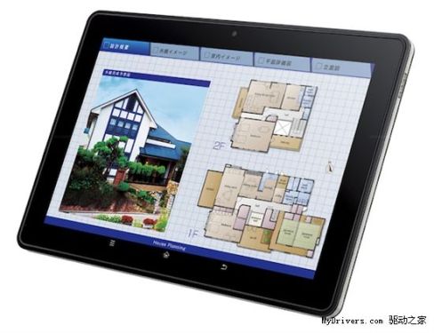 Sharp pushes tablet RW-T110 to support NFC function