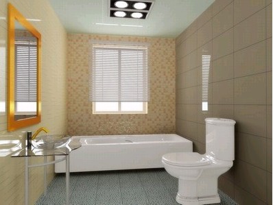Waterproof wallpaper into a new favorite bathroom renovation