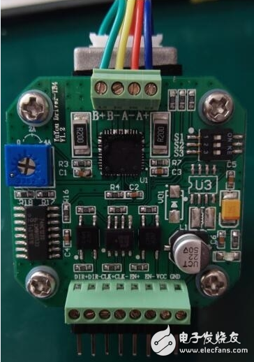 Stepper motor design based on TB67S109A motor driver (graphic)