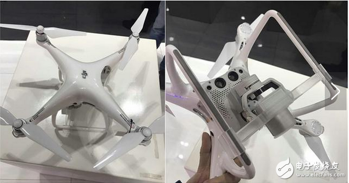 Dajiang Elf 4pro UAV dismantling diagram