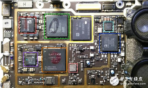 Dajiang Elf 4pro UAV dismantling diagram