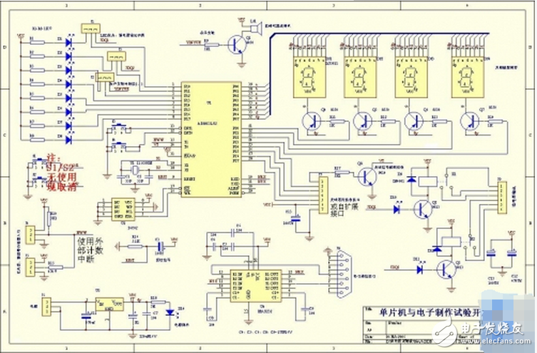 What is the timing of the microcontroller?