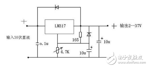 LM317 manufacture simple power circuit design