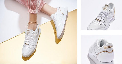 Attention! The cool metallic wind white shoes worn by Lien Song