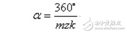 What is the moment angle characteristic of the stepper motor?