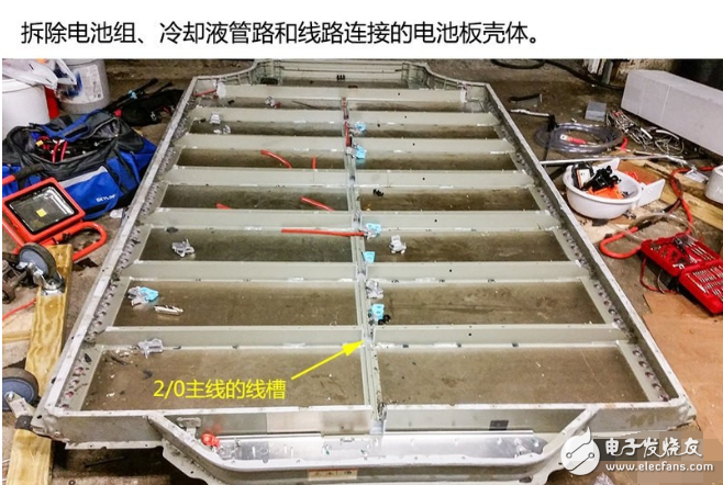 Tesla battery disassembly diagram analysis