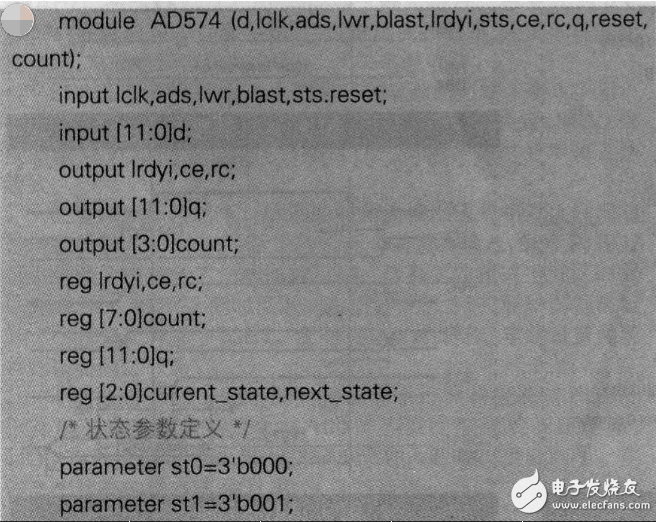 Design of AD574 Controller with CPLD