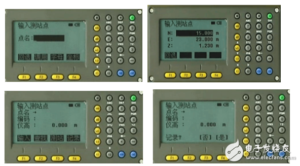 What is total station data acquisition?