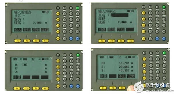 What is total station data acquisition?