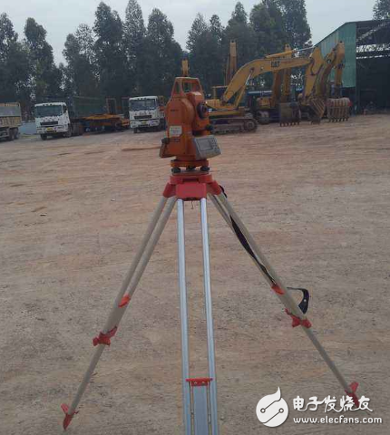 Detailed steps for the total station data acquisition