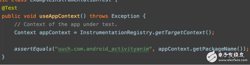 Android unit test case