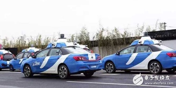 Which is the unmanned technology? How much is the US driverless technology leading China?