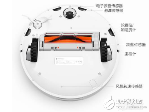 Millet sweeping robot dismantling diagram and data details