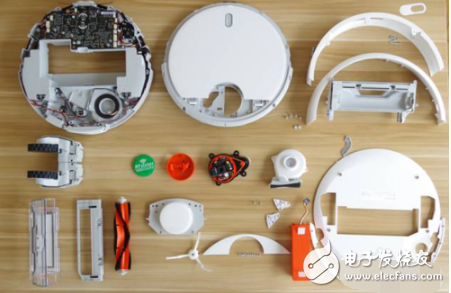 Millet sweeping robot dismantling diagram and data details