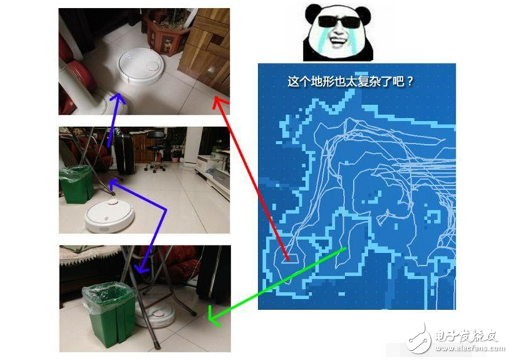 How to plan the route for Xiaomi sweeping robot