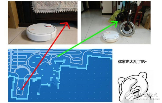 How to plan the route for Xiaomi sweeping robot