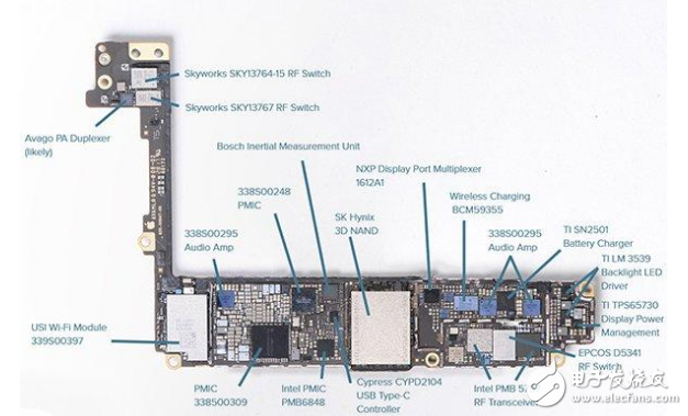 A11 processor internal diagram _ dismantling the internal structure of the iPhone8A11 processor