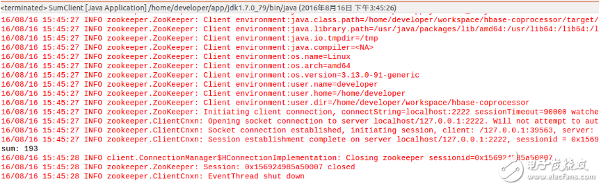 HBase coprocessor development coding example