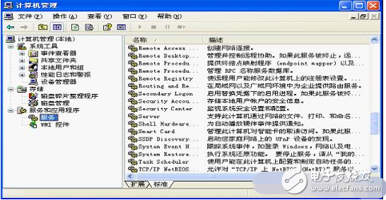 Services Panel