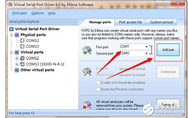 Labview realizes serial communication