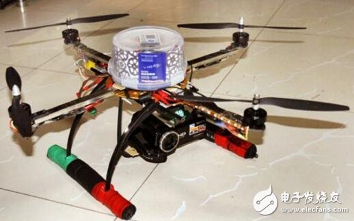 Discuss the multi-axis aircraft hardware technology with the internal structure of the drone