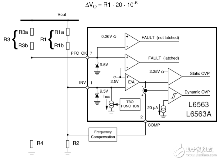 L6563 pfc circuit