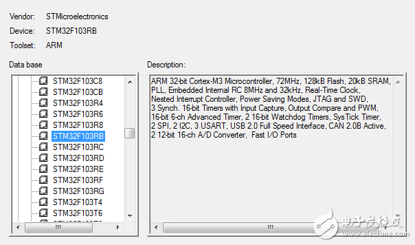 Create a simple engineering template with STM32 firmware library V3.5.0