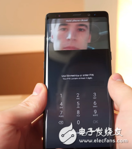 Samsung Note 8 iris recognition PK iPhoneX face recognition: each has its own shortcomings