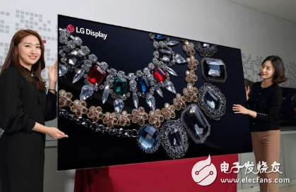 LG 8 inch 8K OLED screen TV will be unveiled at CES2018