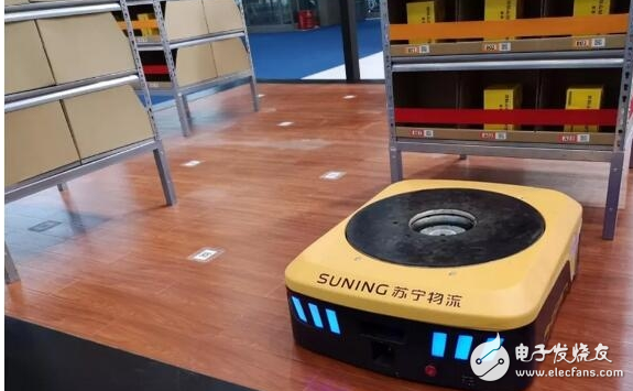 Demystifying the black technology behind the scenes of Suning AGV robot